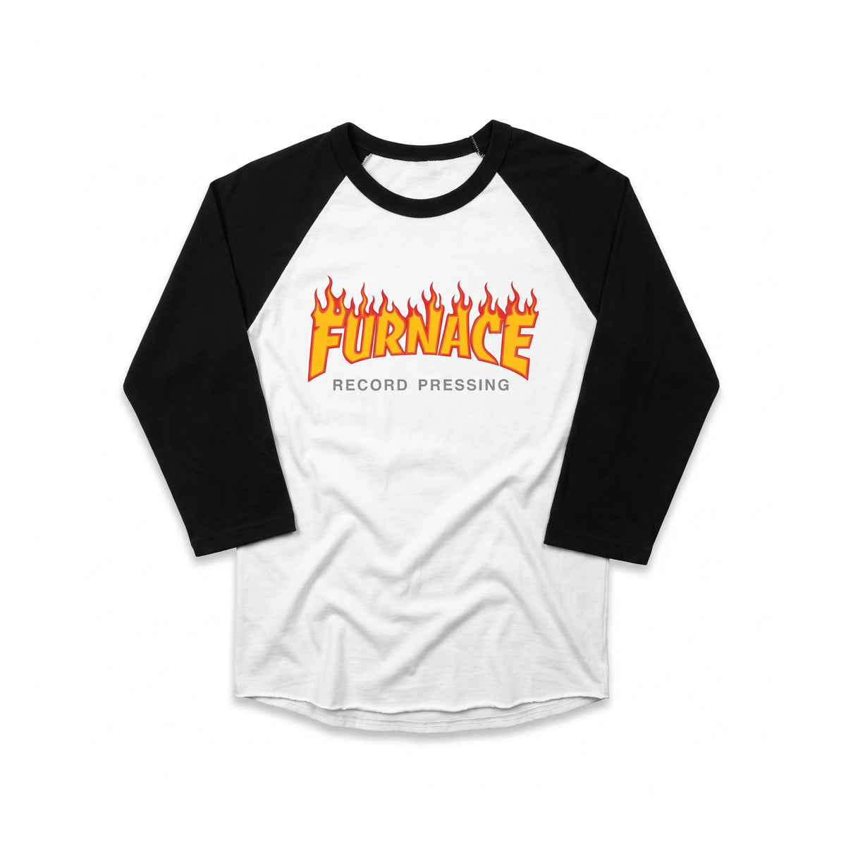 Flaming ‘Furnace’ 3/4 Sleeve Raglan